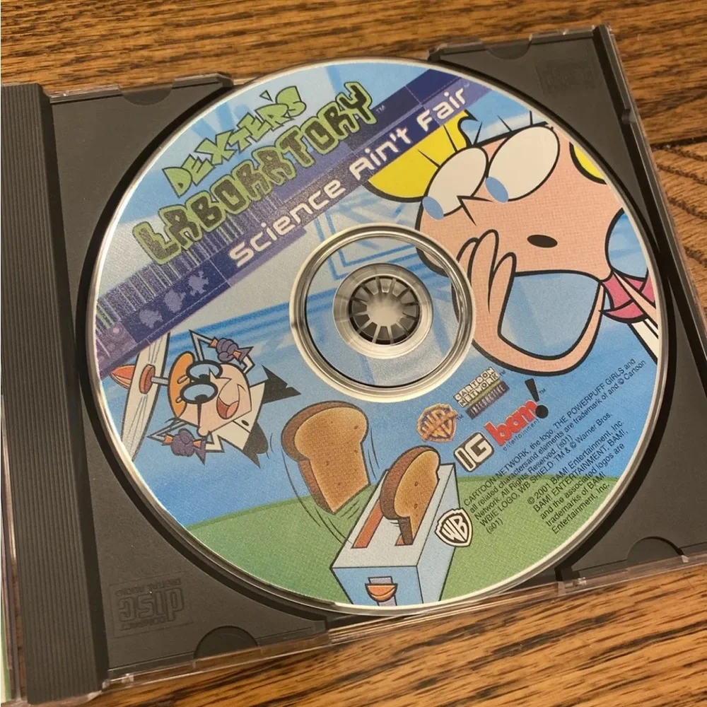 Dexter's Laboratory: Science Ain't Fair (PC Computer Video Game Vintage Y2K)